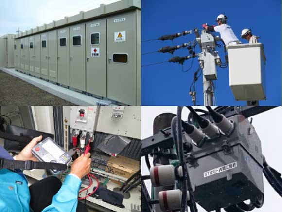 施工事例－受変電設備工事