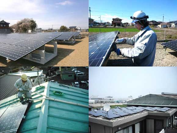 施工事例－太陽光発電工事